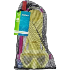 SET DA SNORKELING BAMBINI FLAPPER MASCHERA BOCCAGLIO PINNE 3-6 ANNI 2 COL 25039