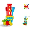 SET DA SPIAGGIA CON SECCHIELLO MULINO PALETTE INNAFFIATOIO GIOCO PER BAMBINI