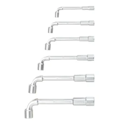 SET DI 8 CHIAVI A PIPA ESAGONALI 8 - 22mm CHIAVI BUSSOLA  8 10 11 12 13 14 17 19