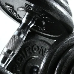 SET DI MANUBRI REGOLABILI DUMBBELL BILANCIERE 40 KG TOT REGOLABILE BODY BUILDING