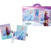 SET DIARI SEGRETI FROZEN CON LUCCHETTO E CHIAVI PENNE GEL GLITTERATE COLORATE