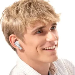 SET DOPPIO AURICOLARE IN-EAR BLUETOOTH WIRELESS 10 M CON COMANDI TOUCH LED TWS66