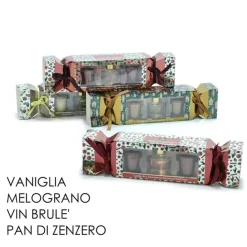 SET FRAGRANZA AMBIENTE DIFFUSORE CON 6 BASTONCINI 2 CANDELE PROFUMATE CASA CENTROTAVOLA