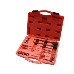 SET FRESE PULIZIA SEDE INIETTORI E SEDE CANDELETTE MOTORI AUTO 22 PZ VALIGETTA