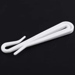 SET GANCI PER TENDE A PIEGHE REGOLABILE IN PLASTICA BIANCHE LUNGO 75 MM CASA BAGNO 87354