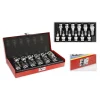 SET INSERTI A BUSSOLA TORX 13 PZ PUNTE PER TRAPANO AVVITATORE MISURE FINO A T80