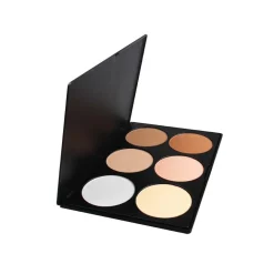 SET KIT 6 COLORI MAKE UP CORRETTORE FONDO TINTA TRUCCO TROUSSE MAKEUP