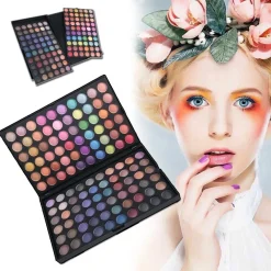 SET KIT 120 COLORI PALETTE MAKE UP CORRETTORE FONDO TINTA TRUCCO TROUSSE MAKEUP