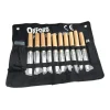 SET KIT 13 SGORBIE SCALPELLI SCALPELLO PER LEGNO DA FALEGNAME CON ASTUCCIO