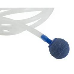 SET PER AREATORE CON PIETRA POROSA E TUBO FLESSIBILE IN SILICONE ACQUARIO 2MT