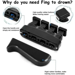 SET PER L'ALLENAMENTO DELLA FORZA DELLA PRESA DELLA MANO AVAMBRACCIO DITA