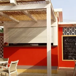 SET 2PZ ARELLA CON CANNETTE IN BAMBU' 100X300CM CANNICCIO OMBRA RECINZIONE GIARDINO 03775