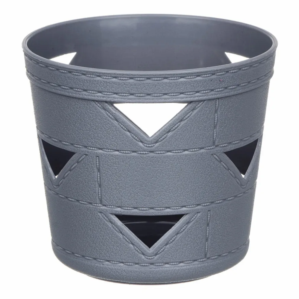 SET 3PZ CESTO CESTINO PORTAOGGETTI ORGANIZZATORE TONDO 10X10X9CM ASSORTITI 10711