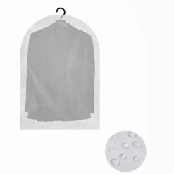 SET 3PZ CUSTODIA SACCA COPRIABITI COPRI ABITO VESTITO GIACCA 60X100 CM EVA 87410