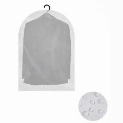 SET 2PZ CUSTODIA SACCA COPRIABITI COPRI ABITO VESTITO GIACCA 60X140 CM EVA 87412