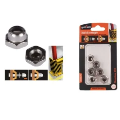 SET 6PZ DADO DADI CIECHI ESAGONALI M10 SERRAGGIO 10MM PER CHIAVE ESAGONALE 94920