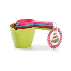 SET 4PZ DOSATORI PER MISURARE MISURINI IN PLASTICA COLORATA MISURE DIVERSE 11860