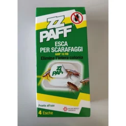 SET 12PZ ESCA PER SCARAFAGGI CON 4 TRAPPOLE 2G PRONTA ALL'USO ELIMINA INTERA COLONIA 010899