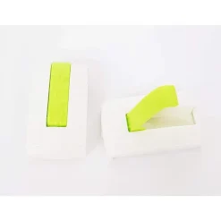 SET 4PZ GANCIO ADESIVO 5x3CM SCOMPARSA PLASTICA GUARDAROBA APPENDIABITI CUCINA