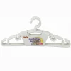SET 5PZ GRUCCE STAMPELLE APPENDIABITO IN PLASTICA VESTITI PANTALONI BIANCO 79319