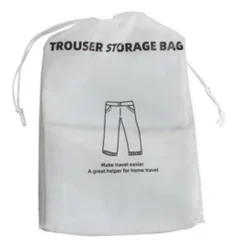 SET 3PZ ORGANIZER VIAGGIO CASA BORSA PORTA PANTALONI 30X40CM SACCO CON COULISSE 87706