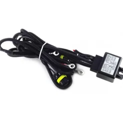 SET 5PZ RELE' CENTRALINA CABLAGGIO CON FUSIBILE 35W/55W BI-XENO 12V CONDENSATORE