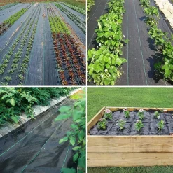 SET 3PZ RETE ANTI ERBA TELO PACCIAMATURA ORTO GIARDINO SERRA 1X10MT RESISTENTE 129912