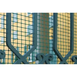 SET 3PZ RETE PLASTICA PROTETTIVA VERDE 0,5X5MT CANCELLI RECINZIONI BALCONI MAGLIA 16MM 219788