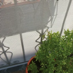 SET 3PZ RETE PROTETTIVA IN PLASTICA PER AIUOLE BIANCA 1X3MT A MAGLIA QUADRA 5X5MM 76386