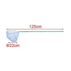 SET 3PZ RETINO PESCA GUADINO BAMBINI ADULTI Ø22 X 125CM COLORI ASSORTITI 5200389