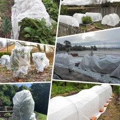 SET 3PZ ROTOLI TELO PROTETTIVO TESSUTO PROTEZIONE DELLE COLTURE RACCOLTI 1X10MT 134058