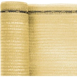 SET 3PZ ROTOLO RETE OMBREGGIANTE BEIGE FITTA 1X5MT PROTEZIONE GIARDINI TERRAZZE 017068