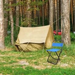 SET 3PZ SEDIA PIEGHEVOLE DA PESCA CAMPEGGIO SGABELLO RESISTENTE SPIAGGIA PICNIC 023247