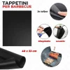 SET 6PZ TAPPETINI IN TEFLON PER GRIGLIA BARBECUE 40X33 CM RIUTILIZZABILI 7823804