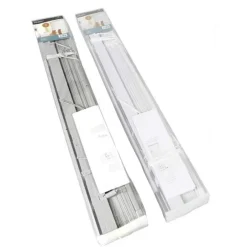 SET 2PZ TENDA VENEZIANA 60X140CM IN PVC CON ASTA CASA PARASOLE IN 2 COLORI 011682