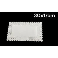 SET 2PZ VASSOIO TRAMA TRINATO BIANCO 30X17CM RETTANGOLARE PIATTO SOTTO DOLCI TRASPORTO