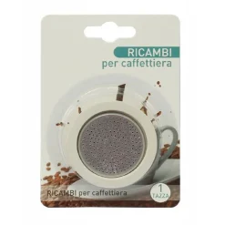 SET RICAMBI GUARNIZIONE GOMMA FILTRO PER CAFFETTIERA MOKA CAFFÈ 1 TAZZA 53324