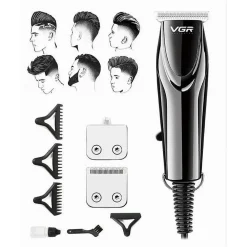 SET TAGLIACAPELLI RIFINITORE PROFESSIONALE 3IN1 RASOIO ELETTRICO CON FILO V-111