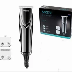 SET TAGLIACAPELLI RIFINITORE PROFESSIONALE 3IN1 RASOIO ELETTRICO CON FILO V-111