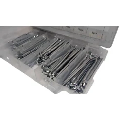 SET UNIVERSALE ASSORTIMENTO COPPIGLIE 144 PEZZI PERNI FERMI DI SICUREZZA