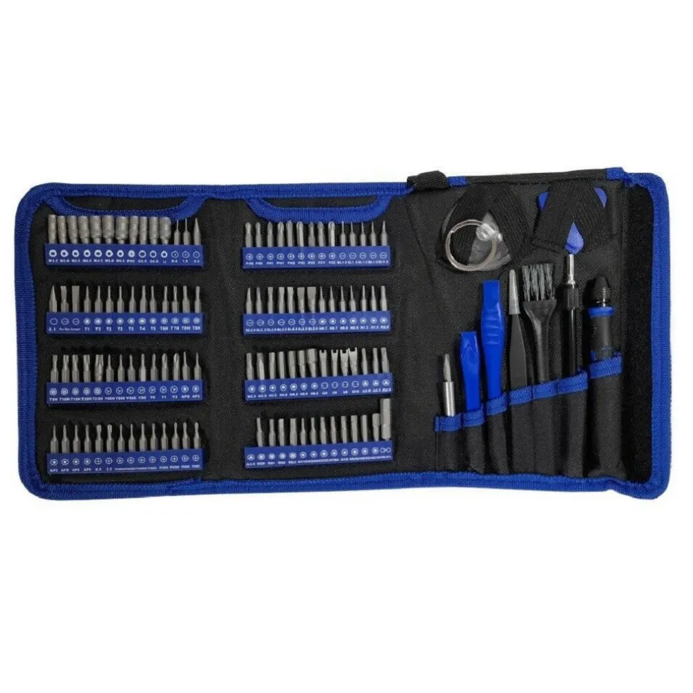 SET UTENSILI 125 IN 1 PER SMONTAGGIO RIPARAZIONE CELLULARI SMARTPHONE TABLET PC