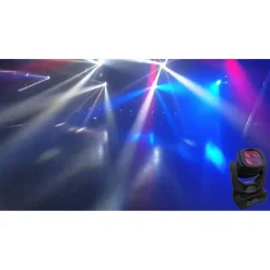 SHARPY SUPER BEAM LED 4X25 100W COME 5R 2R EFFETTI MULTI FASCIO AC POWERCON