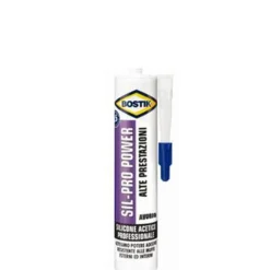 SILICONE ACETICO UNIVERSALE COLORE AVORIO CARTUCCIA DA 300ML MULTIUSO PROF