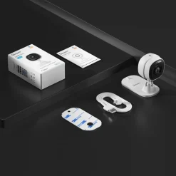 SMART CAMERA MINI TELECAMERA VISIONE NOTTURNA ALEXA GOOGLE 1080P WIFI SONOFF S-CAM