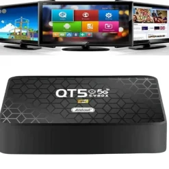 SMART TV BOX QT5 WIFI HDMI SUPPORTA 5G RISOLUZIONE 4K CONNETTIVITÀ BLUETOOTH WIFI