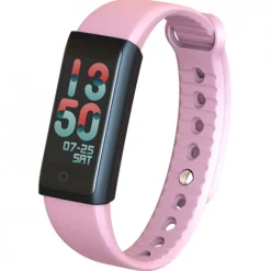 SMARTBAND BRACCIALE ROSA OROLOGIO SPORT BLUETOOTH SONNO BATTITO PER ANDROID IOS