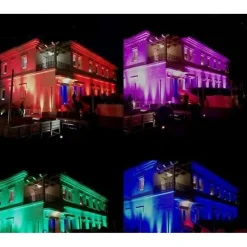 SMARTBAT PAR LED WIRELESS A BATTERIA 6X18W LED DA 6 COLORI 6IN1 RGBWA UV