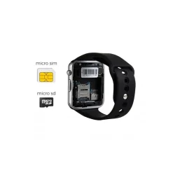 SMARTWATCH A1 BLUETOOTH CON SIM GSM OROLOGIO CON APP PER IOS E ANDROID