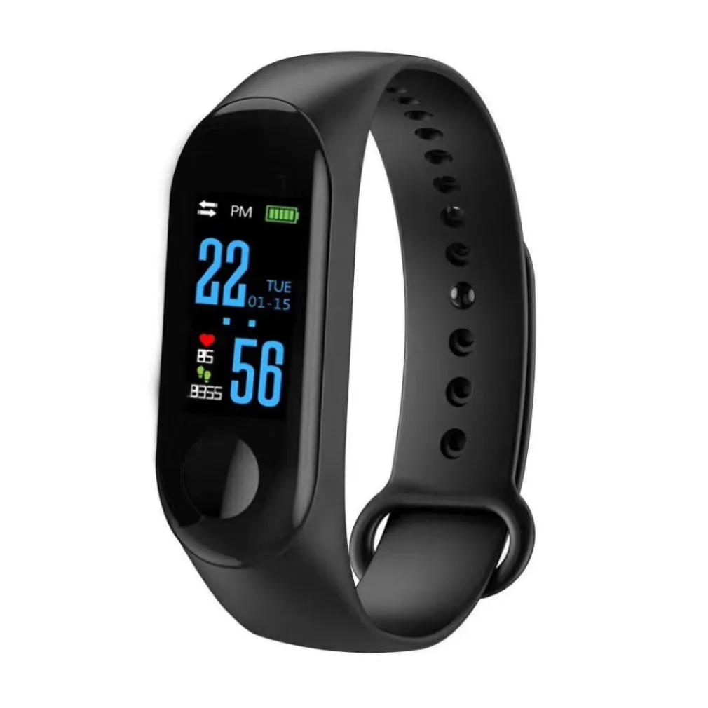 SMARTWATCH BRACCIALE OROLOGIO BLUETOOTH CARDIOFREQUENZIMETRO CONTAPASSI FITNESS
