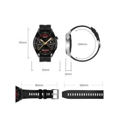 SMARTWATCH HW23 PRO PER IOS E ANDROID BLUETOOTH TOUCH SPORT FITNESS SALUTE UOMO